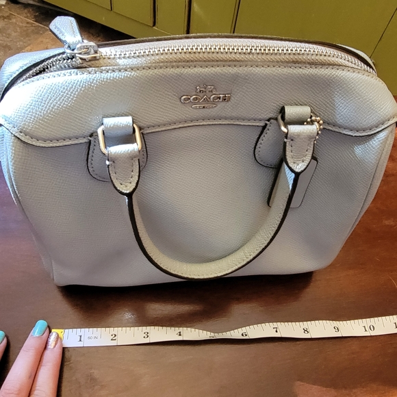 Small Baby blue Coach Bag - Picture 11 of 12